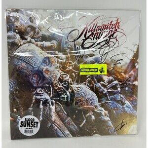 Killswitch Engage - This Consequence - Blood Sunset Vinyl LP SIGNED JACKET